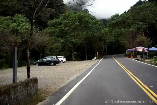 神仙谷的停車場